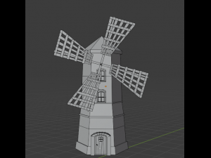 Low poly farm pbr game ready Free low-poly Model 3D