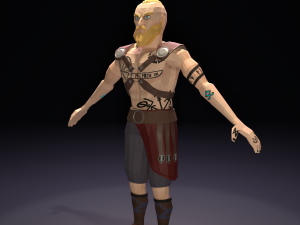 Viking - Lowpoly Stylized Low-poly -GameReady Low-poly 3Dモデル