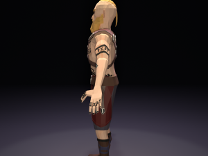 Viking - Lowpoly Stylized Low-poly -GameReady Low-poly 3Dモデル