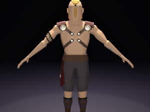 Viking - Lowpoly Stylized Low-poly -GameReady Low-poly 3Dモデル