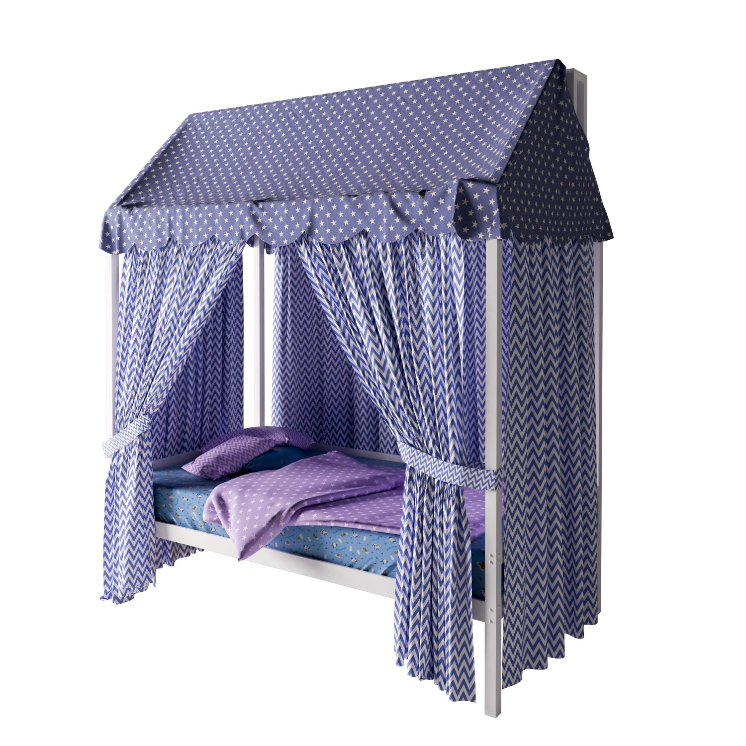 Bed-house Mozhga 80398315 hoff 3D Model .c4d .max .obj .3ds .fbx .stl .blend 