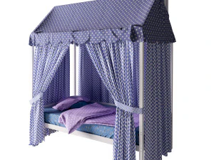 Bed-house Mozhga 80398315 hoff 3D Model