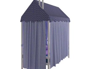 Bed-house Mozhga 80398315 hoff 3D Model