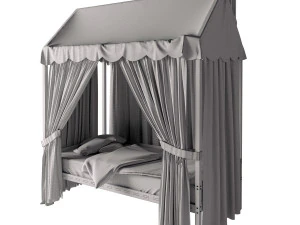Bed-house Mozhga 80398315 hoff 3D Model