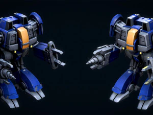 Madencilik Robotu 3D Model