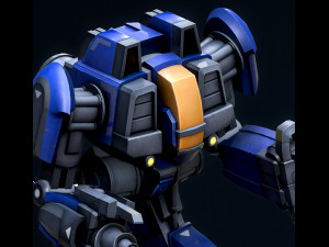 Mining Robot 3D Model