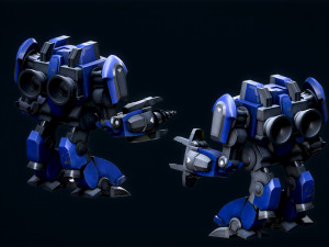 Mining Robot 3D Model