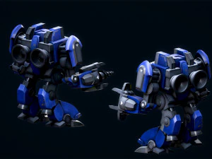 Mining Robot 3D Model