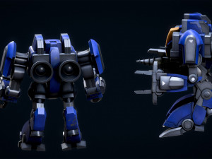 Mining Robot 3D Model