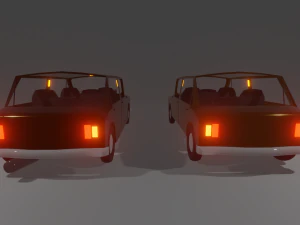 CarPack Low Poly 3D Model