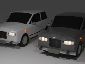 LOW POLY CAR Model 3D