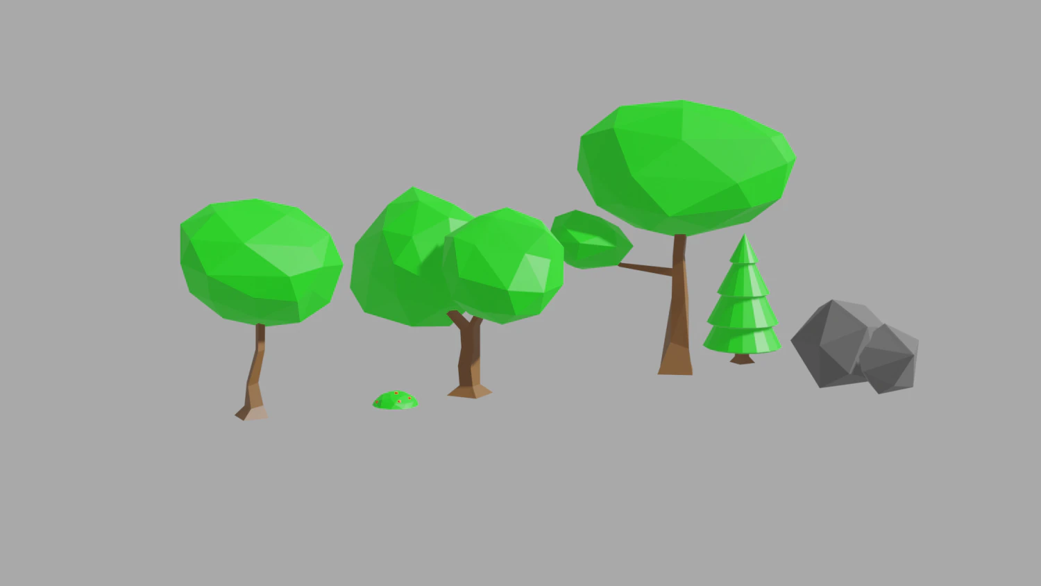 Plants pack 3D Model .c4d .max .obj .3ds .fbx .stl .blend 