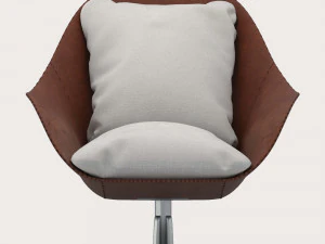 Swivel Armchair 3D Model