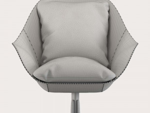 Swivel Armchair 3D 模型