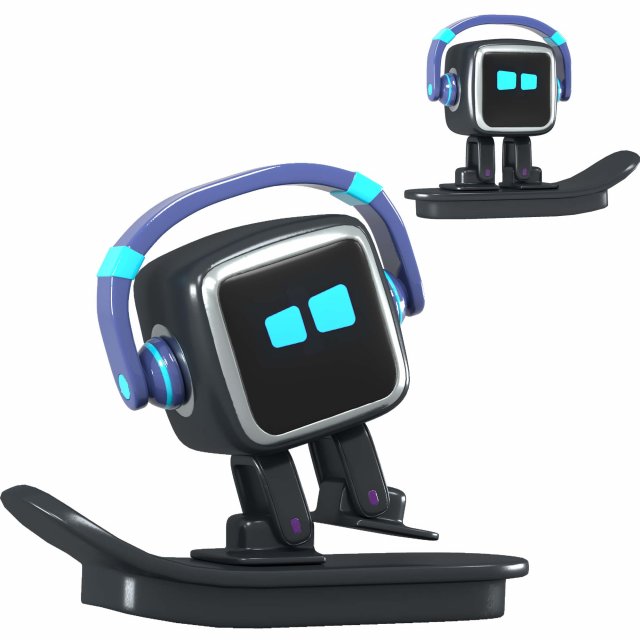 Emo robot Modello 3D in Gadgets 3DExport