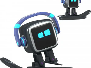 Emo robot 3D Model