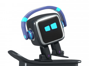Emo robot Modelo 3D