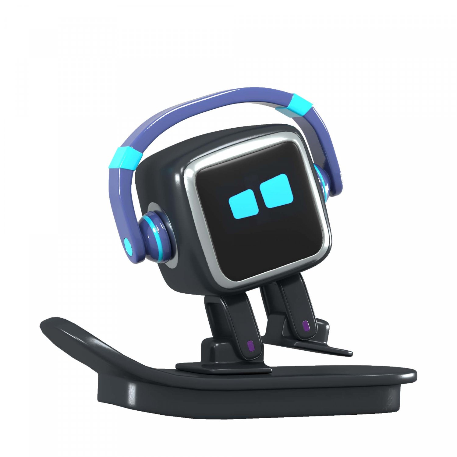 Emo robot 3D Model in Gadgets 3DExport