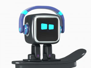 Emo robot 3D Model