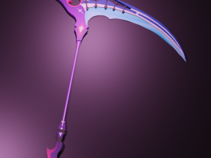 Anime Scythe Version 1 3D Model