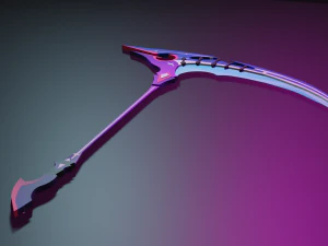 Anime Scythe Version 1 3D Model