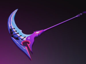 Anime Scythe Version 1 3D Модель