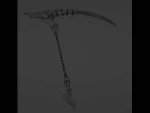 Anime Scythe Version 1 3D Модель