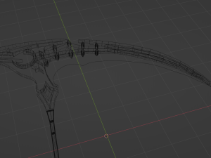 Anime Scythe Version 1 3D Модель