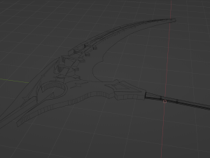 Anime Scythe Version 1 3D Модель
