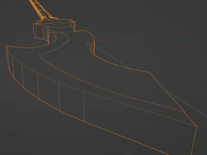 Anime Scythe Version 1 3D Model