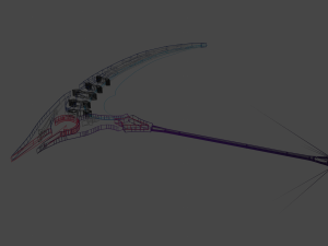 Anime Scythe Version 1 3D Модель
