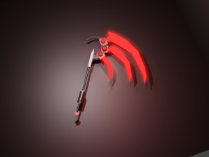 Anime Scythe Version 2 3D Model