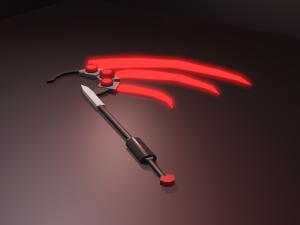 Anime Scythe Version 2 3D Model