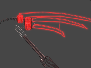 Anime Scythe Version 2 3D Model