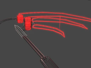 Anime Scythe Version 2 3D Model