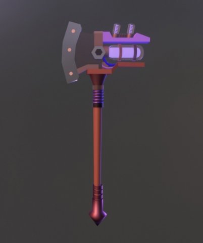 Axe Model 3D .c4d .max .obj .3ds .fbx .stl .blend