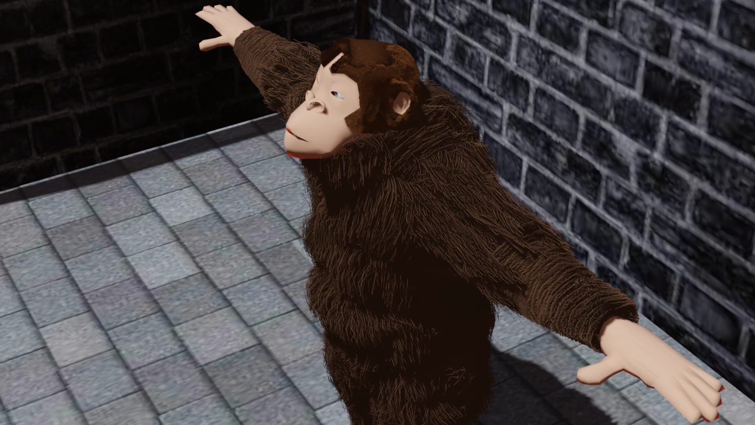 3DApe 3D Model .c4d .max .obj .3ds .fbx .stl .blend 