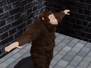 3DApe 3D Model