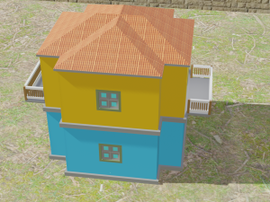 Stylish Building Modèle 3D