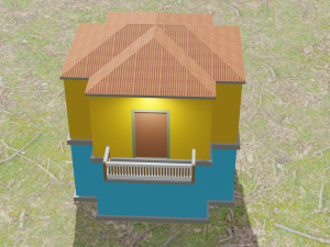 Stylish Building Modèle 3D