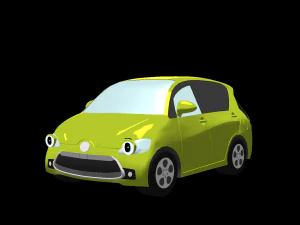 Aqua Car 3D Model
