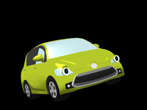 Aqua Car 3D Model