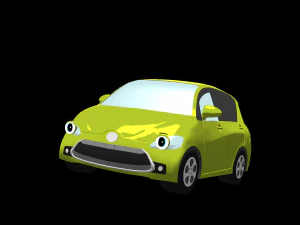 Aqua Car 3D Model