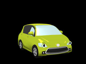 Aqua Car 3D Model