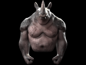 3d sculpted model 3D Model