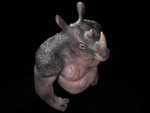 3d sculpted model 3D Model