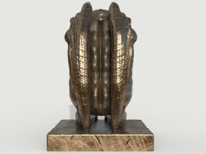 Bronze figurine of Cthulhu Modelo 3D