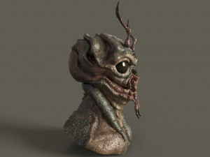 Alien insectoid 3D Model