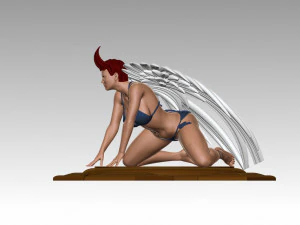 Angel 3D Print Model