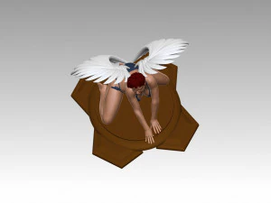 Angel 3D Print Model